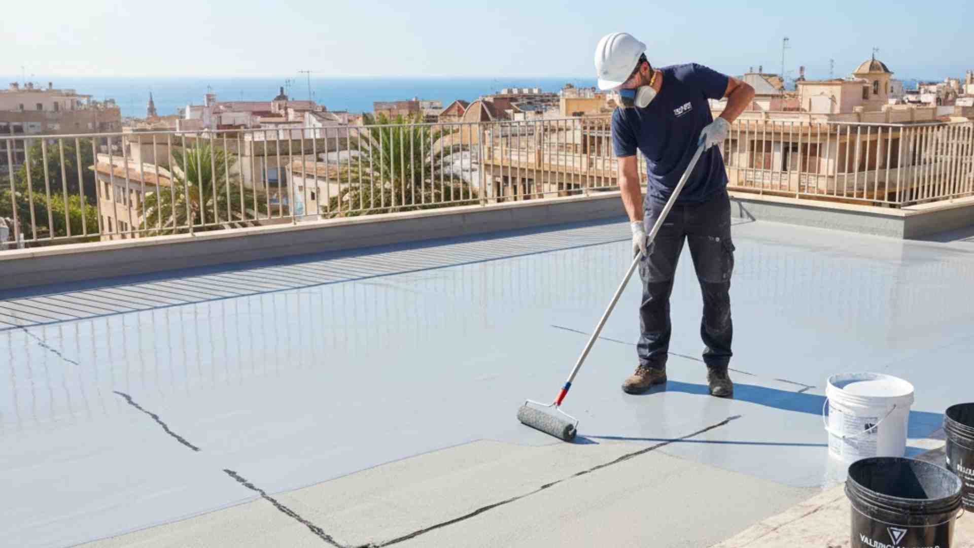 Impermeabilización profesional en Valencia - Terrazas, fachadas y cubiertas protegidas contra filtraciones